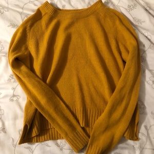 Mustard yellow sweater H&M